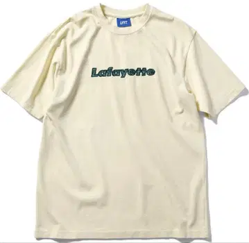 라파예트 내추럴/그린 페이즐리 로고 T셔츠 레어 사이즈 XXL