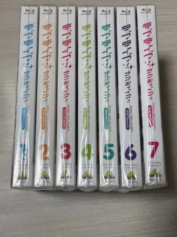 러브 라이브! 선샤인!! 2nd seasonBlu-ray 1~7