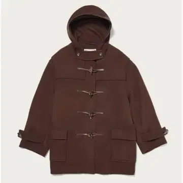 MONTGOMERY 더플 코트 별주 그린 라벨