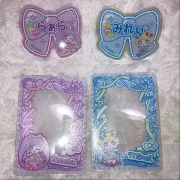 캐러핀 프리파라 트레이딩 카드 케이스 네임 배지 라라 미레이