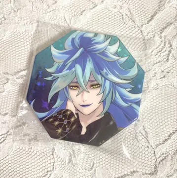 트위스테 이데아 3D 라이브 육각형 홀로그램 캔뱃지