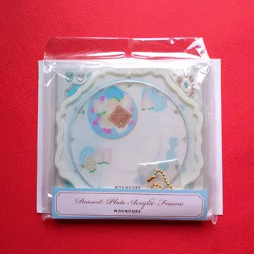선착순 후쿠야 FUKUYA 디저트 플레이트 아크릴 프레임