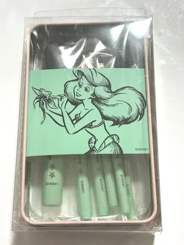 인어공주 MISSHA 디즈니 스토어 한정판 메이크 브러쉬 세트
