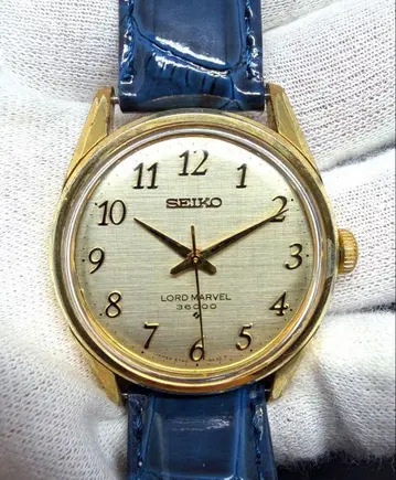 세이코 로드 마블 36000 수동 와인딩 골드 케이스 OH 완료