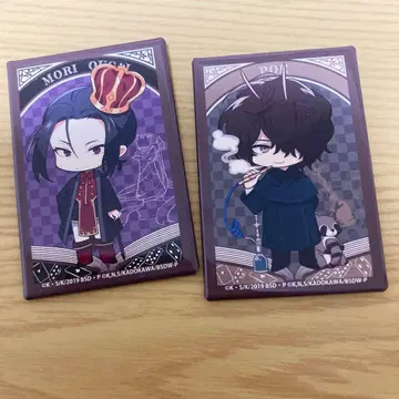 문호 스트레이독스 스퀘어 캔뱃지