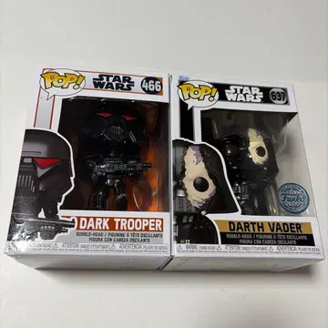 FunkoPop! StarWars TROOPER/Darth Vader