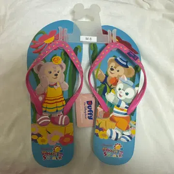 홍콩 디즈니 한정판 더피 프렌즈 샌들 굿즈
