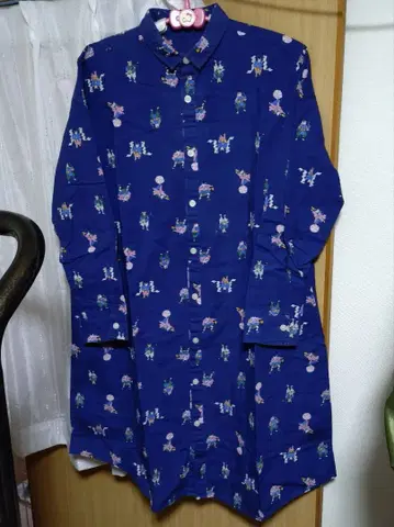 Ne-net 고양이의 춤 향연 셔츠 원피스 네넷