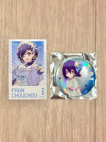 좀비랜드 사가 LIVE 오로라 캔뱃지 폴라로이드풍 카드 미즈노 아이 세트