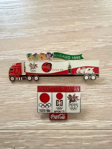 1998년 나가노 올림픽 코카콜라 핀 배지 5