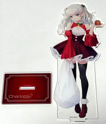 토모리 나오 Charlotte 크리스마스 커튼혼 특대형 아크릴 스탠드