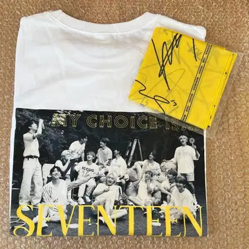 SEVENTEEN DICON DELUXE 티셔츠 프리 사이즈 반다나