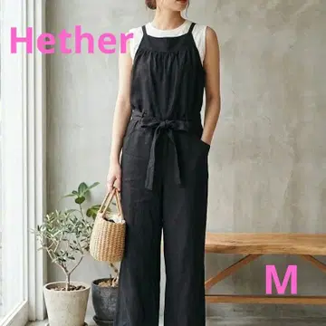 Heather 헤더 새상품급 올인원 살로펫 블랙 리본 F