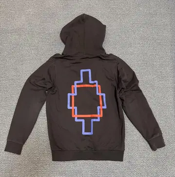 MARCELO BURLON 블랙 후드티 M