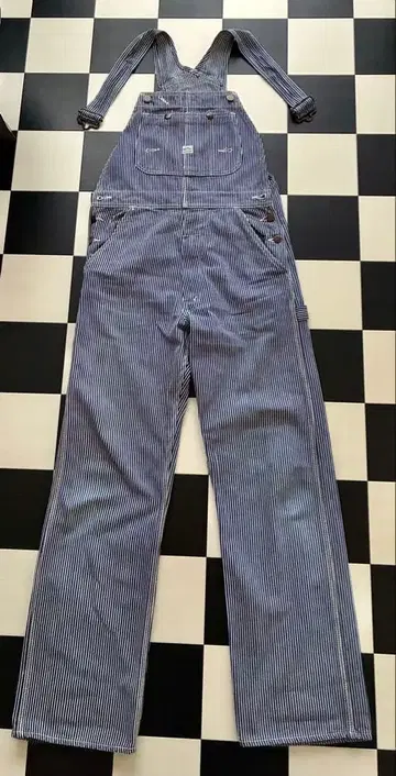 빈티지 오버롤 빅존 올인원 살로펫