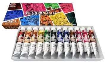 [죠죠] 아라키 히로히코 원화전 -모험의 파문- JOJO PAINT 물감