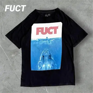 FUCT 팩트 T셔츠 조스 USA제 구하기 어려움 즉시 완판 블랙