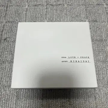 히라이 다이 베스트 앨범 LOVE+PEACE 3장 세트