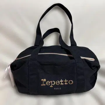 [ 새상품급 ] repetto 레페토 더플백 M 사이즈 느와르 블랙