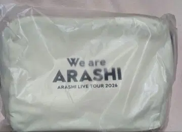 [ 당일 발송 ] 아라시 We are ARASHI 파우치 2026