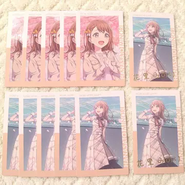 총 12장 프로세카 에피카 4A 하나사토 미노리 특훈 전 특훈 전 금박