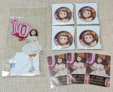 나의 히어로 아카데미아 10주년 스타트 돌진 우라라카 오챠코