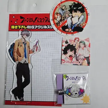 팬텀 버스터즈 오리지널 BIG 아크릴 스탠드 앞머리 클립 스티커