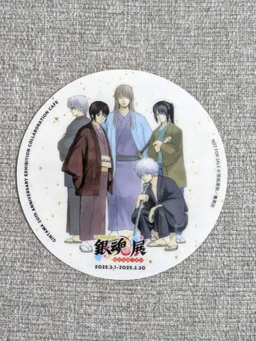 은혼전 은혼 콜라보 카페 특전 코스터 쇼카손주쿠