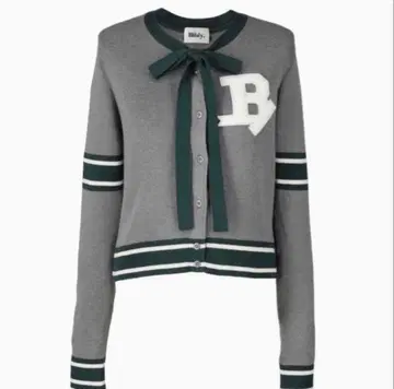 Bibiy. B. CLUB TIE CARDIGAN GRAY