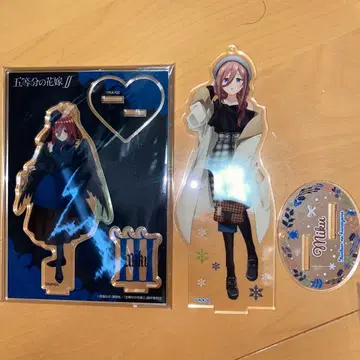 나카노 미쿠 아크릴 스탠드 타락천사 세트