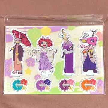 어메이징 디지털 서커스 아크릴 스탠드 세트 기모노