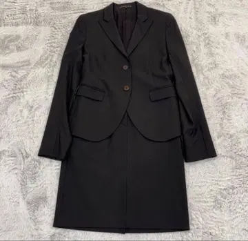 새상품급 띠어리 셋업 수트 블랙 2 일본제 스커트 수트