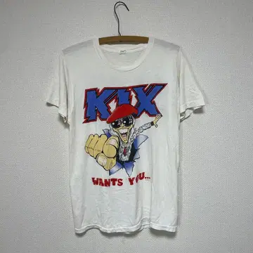 80s USA제 KIX 헤비메탈 밴드 티셔츠 Tee