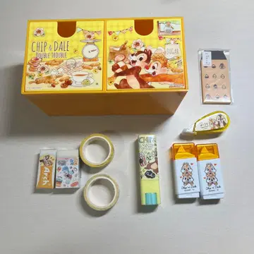 칩 앤 데일 소품함 문구 묶음 판매