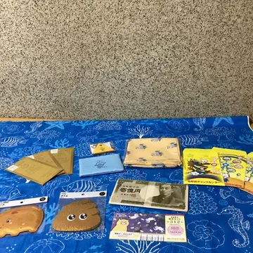 3785 완냥 스크래치 크레이프 원단 후로시키 & 쿠짱 세트