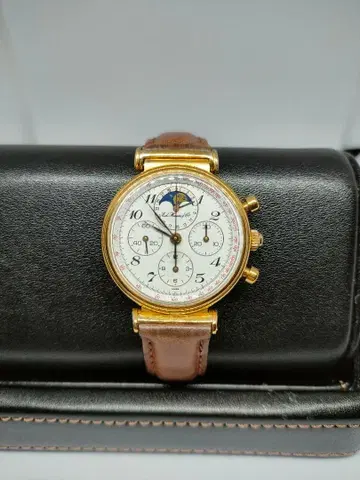 태그호이어 호이어 125주년 모델 수동 와인딩 크로노그래프 문 페이스