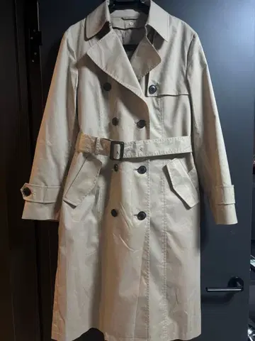 [새상품급] 여성용 트렌치코트(안감 탈부착 가능)