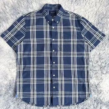 American Eagle 버튼다운 반팔 셔츠 빈티지핏 XL