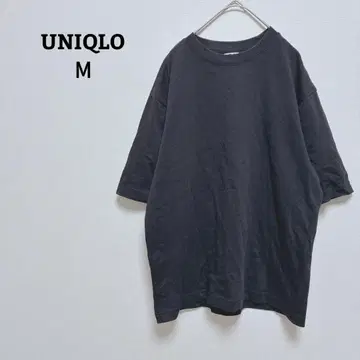 유니클로 U 에어리즘 코튼 오버사이즈 T셔츠 젠더리스 면 혼방 M