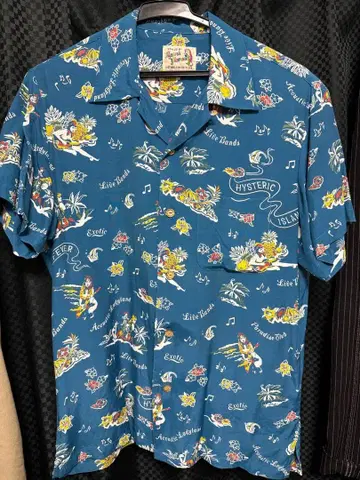 Hysteric Glamour 알로하 셔츠 S 사이즈