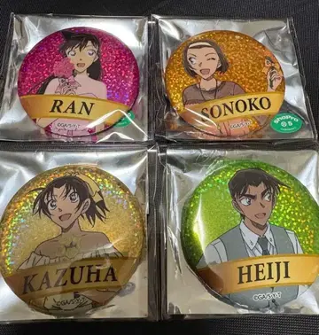 명탐정 코난전 캔뱃지 A 란, 소노코, 헤이지, 하즈키