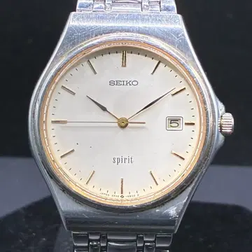 배터리 교환 완료 세이코 SEIKO 스피릿 QZ 손목시계 33mm 남성용