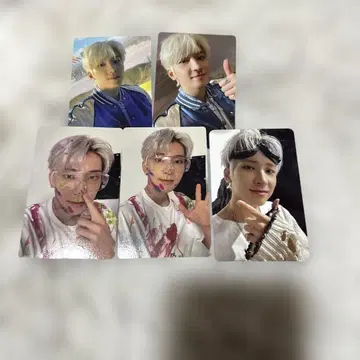 SEVENTEEN 원우 트레이딩 카드 5장 세트