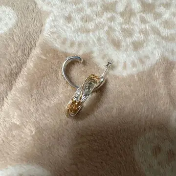 하와이안 주얼리 후프 귀걸이