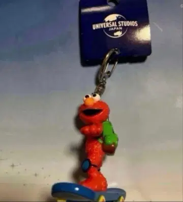 유니버셜 USJ 엘모의 고고 스케이트보드 키링