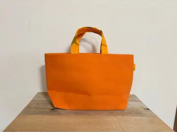 쿠루메가스리 오렌지 미니 토트 미사용 택 포함 일본제