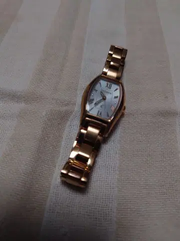 시티즌 xC 손목시계 B035-T025099 핑크 골드 크로스 씨