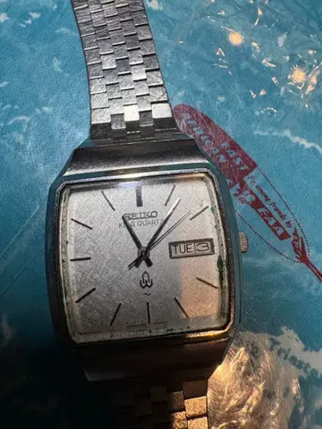 [배터리 새상품] SEIKO 킹쿼츠 5856-5000 작동품