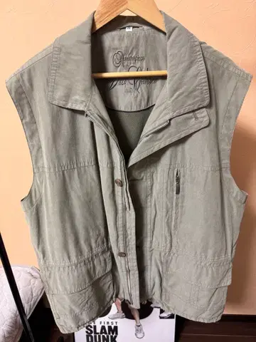 빈티지 낚시용 조끼