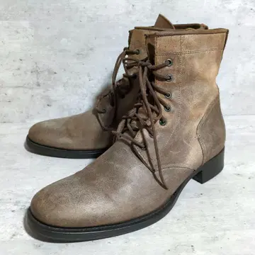 [BUTTERO] B1101 레이스업 부츠 이탈리아제 브라운 가죽 43